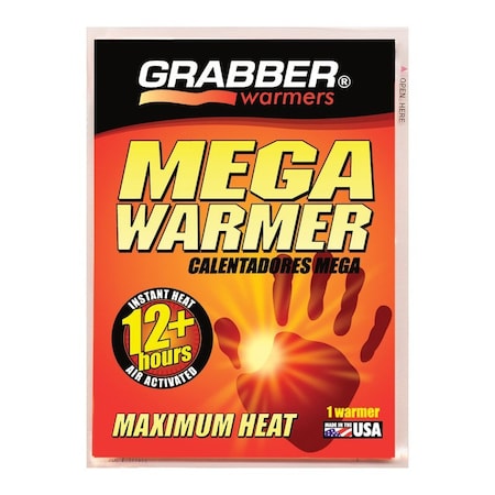 GRABBER WARMERS Hand Warmer Mega 12 Hour Sngle MWES